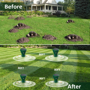 AR08M Солнечный отпугиватель змей, кротов, сусликов и полевок с вибрацией - Product Image 4