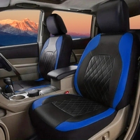 Housses de Sièges de Voiture en Similicuir Matelassées Toutes Saisons 9 Pièces Deluxe - Rembourrage Éponge Confortable, Ajustement Universel pour 5 Sièges