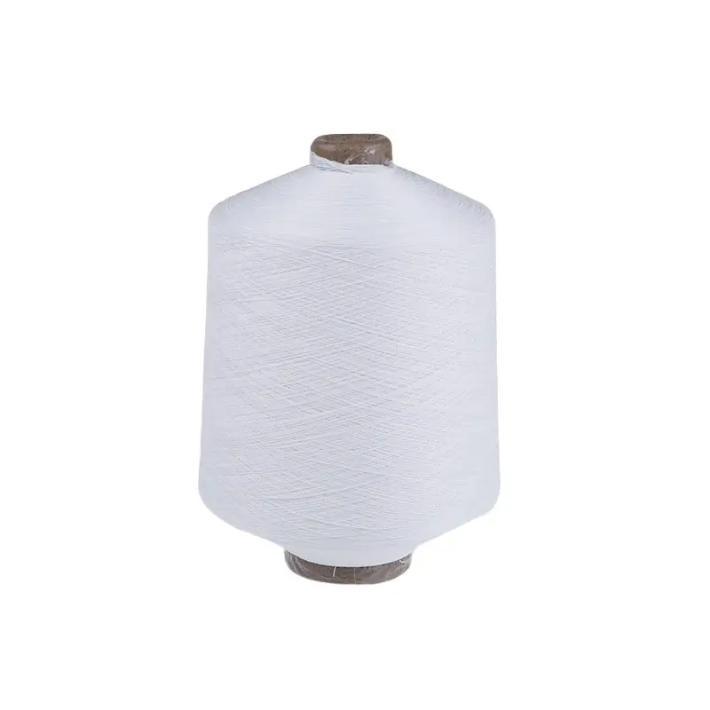 21NM/3 70% Viscose Rayon Cotton 30% Nylon Core Spun Knitting Ice Blended Yarn For Fabric