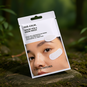 Hue_Calm Niacin Vita C Snow Patch, 6 Parches, Mascarilla Facial Calmante para Todo Tipo de Piel - Product Image 3