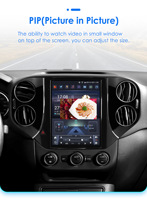 CARUPEZ 9.7 pouces Android GPS DSP autoradio pour Tiguan 1NF 2007-2016 Vertical Tesla Style Navigation 8 cœurs pour lecteur