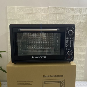 48L Ménage Smart Pizza Pain Maker Électrique Grille-Pain <span class=keywords><strong>Four</strong></span> Lumière Acier Inoxydable Puissance Chaud Intérieur argent crête <span class=keywords><strong>micro</strong></span>-ondes - Product Image 3
