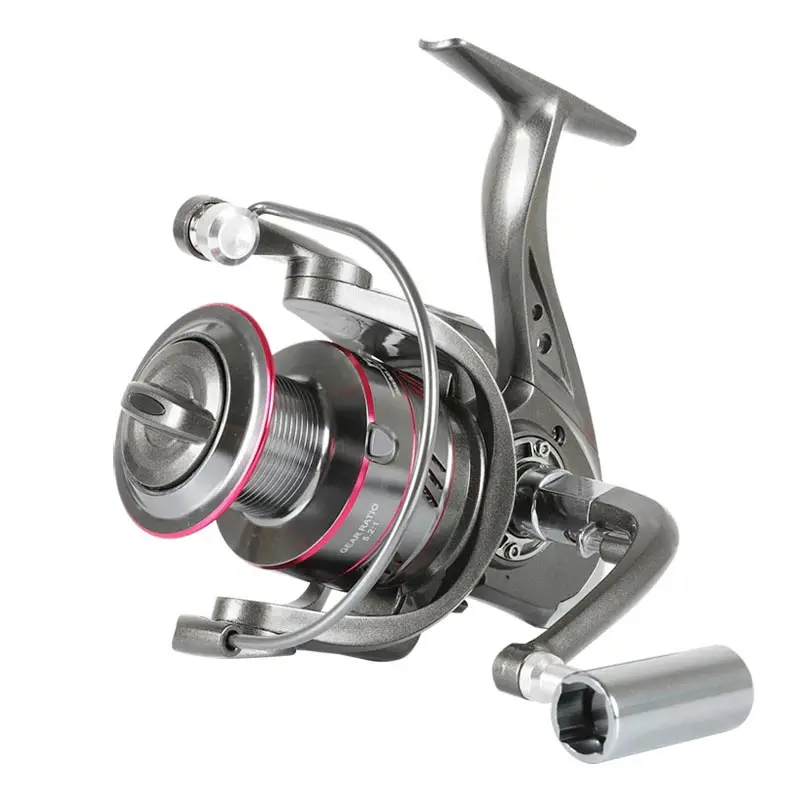 YOUME YO1000-6000 Spinning Reel 5.2:1 Metal Spool 5-12KG Max Drag Metal Spool Spinning Fishing Reel Fishing Wheel