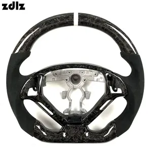 Suitable for Infiniti G37 steering wheel G25 Q70 qx70 q50s carbon fiber steering wheel customization