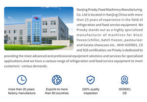 Prosky Chocolate Cheese Vitrina Gabinete Pastelería Helado Pastel Vitrina Refrigerador de exhibición refrigerado - Product Image 6