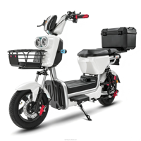 Nouveau design de moto de livraison de nourriture Super Cub, vélo électrique à emporter, scooter électrique 60V 1000W, cyclomoteur, vélo de ville