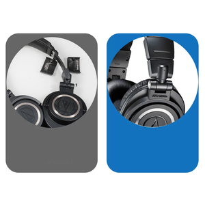 Compatible con Auriculares Audio-Technica M50X, M40, <span class=keywords><strong>M40X</strong></span>, M20, M3: Piezas de Repuesto de Clip/Conector de Diadema de Plástico. - Product Image 2