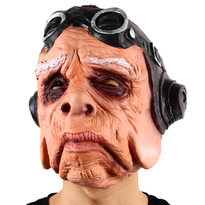 Masque intégral en latex pour cosplay, costume de fermier Steam, Ugnaught Kuiil, accessoires de fête pour Halloween et Noël - Product Image 2