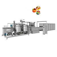 Ligne de production de machines à fabriquer des bonbons gélifiés en gélatine et pectine commerciaux à vendre