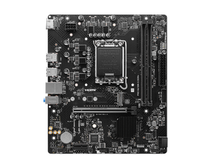 Carte mère MSI H610M-S D4 LGA1700 Micro ATX DDR4 M.2 SATA3 compatible avec les processeurs Intel Core de 12e et 13e génération, pour jeux et bureautique - Product Image 3