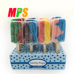 Caramelos Duros Halal de Rosa de 50g, Paleta de Helado, Sabor Ácido - Product Image 3