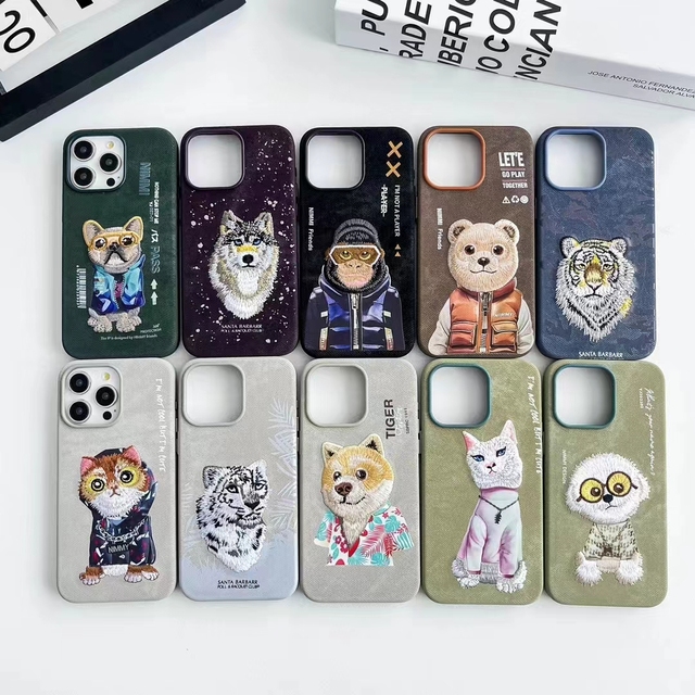 2024 Popular Fashion Brand Stone Label Colored Silver IMD PC Phone case for iphone 15 14 13 12 11 Plus/pro/pro Max