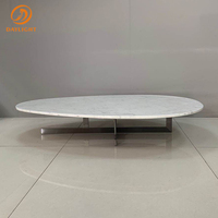 Offre Spéciale de luxe moderne table de café en marbre vert et ensemble de meubles de salon tv