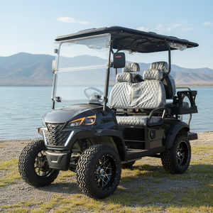Voiturette de <span class=keywords><strong>golf</strong></span> électrique homologuée pour la route en <span class=keywords><strong>Californie</strong></span>, nouvelle conception, voiturettes de <span class=keywords><strong>golf</strong></span> personnalisées, batterie lithium 60V, autonomie 80-100 km, certifiée CE - Product Image 1