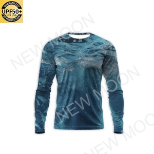 Camisa de Pesca de Secado Rápido con Diseño Personalizado, Protección Solar UPF50+, Manga Larga, Ropa de Pesca para Adultos, Camisa Deportiva de Pesca - Product Image 1