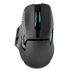 Ajazz AJ039 RGB Wireless Gaming <b>Mouse</b> with 6 Buttons, Triple Mode Wired, <b>For</b> Computers, <b>Laptops</b>, Desktops, Ergonomic Design - Product Image 2