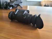 PVS-14 Night Vision Monocular S Gen2+ IIT Pembesaran 1x Tampilan Lapangan Ultra Lebar Iluminator Inframerah (IR) Terintegrasi Cahaya Terang