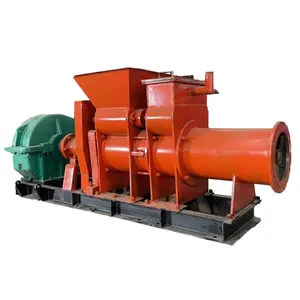 Clay tile roof tile making machine hollow clay mud hollow solid brick making machine production line vacuum extruder JKR28