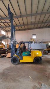 Chariot élévateur diesel FD50 de KOMATSU utilisé par Japonais de 5 tonnes avec le siège de chariot élévateur à vendre - Product Image 5