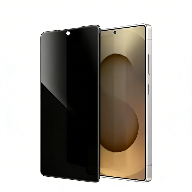 9H Privacy Screen Protector for Samsung S26 Ultra Anti-Spy Tempered Glass Fingerprint Unlock Compatible for Samsung S26 Series