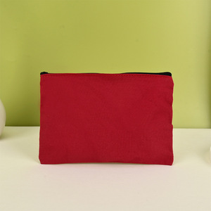 Trousse à crayons en toile colorée en gros - Pochette portable à fermeture éclair pour cosmétiques et papeterie, Organisateur polyvalent pour étudiants - Product Image 5