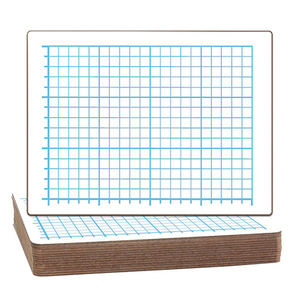 Lavagna cancellabile a secco con griglia di coordinate XY 9x12 pollici |   Tavola Portatile <span class=keywords><strong>per</strong></span> Apprendimento e Pratica di Matematica |   Stampa Personalizzata Disponibile - Product Image 4