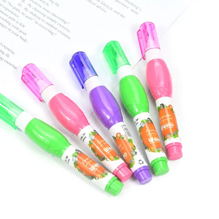 Kiểm Tra Tốt Nhanh Khô 12Ml WB Trắng Thời Trang Mới Màu Hiệu Chỉnh Chất Lỏng Bút Màu Colores Cái Trắng Ra Sửa Đổi Bút Bán Buôn