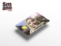 Smano - Funda Personalizada para Tarjeta de Crédito con Impresión Profesional y Diseño Personalizado
