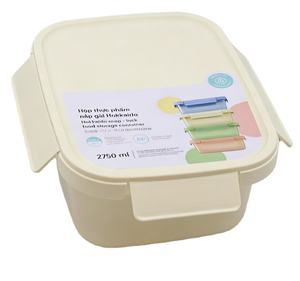 Contenedor de Alimentos de Plástico PP con Tapa a Presión Hokkaido, Personalizable con Logotipo, 500ml/2750ml/4600ml, Reutilizable, Hermético, Precio Económico - Product Image 1