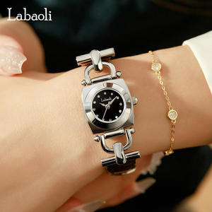 นาฬิกาวินเทจสุดพิเศษพร้อมสายหนังควอตซ์หน้าปัดสี่เหลี่ยม - Product Image 4