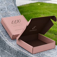 Boîtes d'emballage cadeau personnalisées en papier biodégradable, boîtes personnalisées avec logo, boîte d'expédition utilisée pour l'emballage de transport