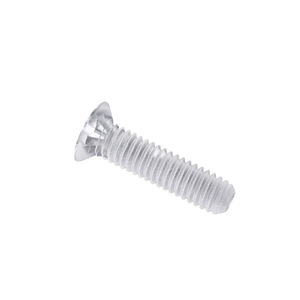 Plastic <b>Screw</b> M2.5 M8 <b>Flat</b> Head Cross Recessed Metric Thread Standard Thread Plain Finish - Product Image 1