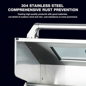 Cuisine extérieure durable en acier inoxydable 304 pour toutes les saisons, armoire de cuisine, <span class=keywords><strong>barbecue</strong></span>, <span class=keywords><strong>barbecue</strong></span> de camping - Product Image 6