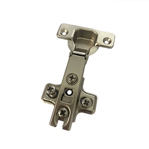 Chất Lượng Cao Bán Buôn Tùy Chỉnh Đồ Nội Thất Phần Cứng Dễ Dàng Cài Đặt Thép Không Gỉ Tủ Bản Lề Sửa Chữa Tấm Với Vít - Product Image 2