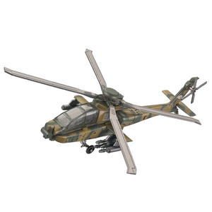 Kit <span class=keywords><strong>de</strong></span> construction <span class=keywords><strong>de</strong></span> modèle d'<span class=keywords><strong>avion</strong></span> militaire moderne MOC 1/72, série militaire, hélicoptère <span class=keywords><strong>de</strong></span> combat AH-64 Apache, Force aérienne, blocs <span class=keywords><strong>de</strong></span> construction - Product Image 1
