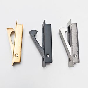 WEKIS Polished Gold Precision Casting Stainless Steel Flush Pull Handle with Hook for Kitchen Workshop Warehouse & Apartment Use - Product Image 3