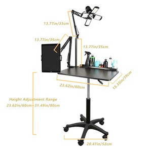 وشم متحرك من الفولاذ المقاوم للصدأ مع أثاث وشم خفيف ليد - Product Image 6