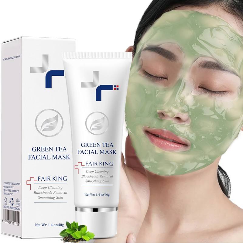 New Green Tea Blackhead Nose Mask Control Oil Mud Pore Beauty Health Repair Freckle Removal Dark Spot Masks Whitening Cream