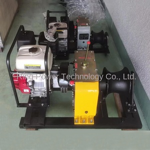 Treuil de traction à essence industriel Donghuan Power JJC-30 en acier inoxydable OEM à entraînement rapide par arbre, avec courroie de remorquage 240V - Product Image 2