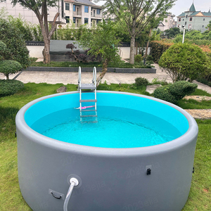 Piscine gonflable en PVC à paroi simple, ronde/rectangulaire, pour la baignade en extérieur et la relaxation au <span class=keywords><strong>soleil</strong></span>, avec filtre - Product Image 2