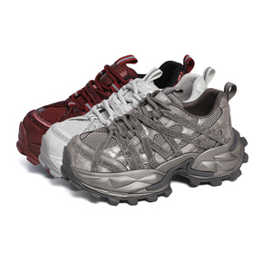 Zapatillas Deportivas de Mujer con Diseño Exclusivo, Primavera 2026, Suela Gruesa, Aumentan la Estatura, con Pedrería, Casuales y a la Moda - Product Image 1