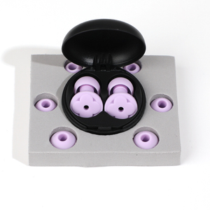 จุกอุดหูขนาด 4 ไซส์ 23dB ป้องกันเสียงรบกวน สำหรับนอนหลับ ลดเสียงรบกวน ซิลิโคน จุกอุดหูสำหรับว่ายน้ำ - Product Image 1