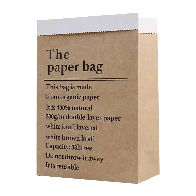 Özel Logo biyobozunur ambalaj çantası güçlü Kraft kağıt çanta Take Away gıda hediye alışveriş çiçek kağıt kulplu çanta