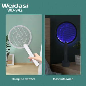 Weidasi 3800V <span class=keywords><strong>Raqueta</strong></span> Mosquito Bat Tipo C Carga 6 Luz Uv Mosquitera eléctrica con Rohs Epa Kc Ce - Product Image 3