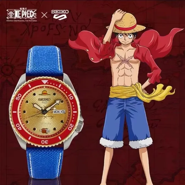 One Piece Seiko Gear 5 Watch: Limited Edition