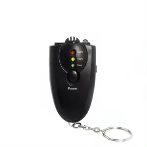 Best Quality Alcohol Tester Portable Keychain Design LED Alcohol Breath Analyser Alcohol Breath Tester