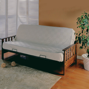 Marco <span class=keywords><strong>de</strong></span> metal <span class=keywords><strong>de</strong></span> buena calidad, patas <span class=keywords><strong>de</strong></span> madera, sofá cama plegable, sala <span class=keywords><strong>de</strong></span> estar, estructura <span class=keywords><strong>de</strong></span> futón <span class=keywords><strong>de</strong></span> metal - Product Image 1