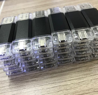 Flash drive usb Tipe c untuk lightning, flash drive usb Tipe c ke Tipe c,metal usb dual drive Tipe c ke lightning, upgrade 64gb Tipe c 2 tb 2024