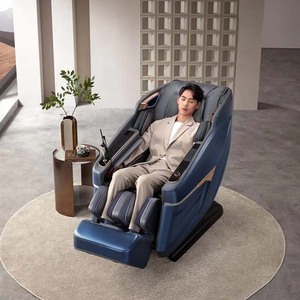 Jingdian Massage Chair Full Body 3D <b>Robotic</b> Arm SL Guide Rail Blue Home Use - Product Image 3