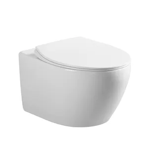 Wc de cerâmica banheiro, venda direta, alta qualidade, design de banheiro, parede, pendurado, vaso sanitário, moderno, wc, parede, vaso sanitário